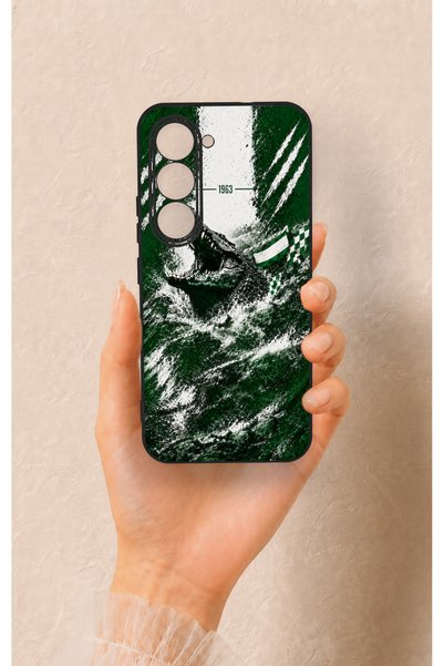 Vip Case Green Crocodile-Themed Patterned Silicone Case Compatible with Tecno...
