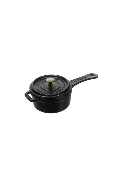 STAUB Μίνι κατσαρολάκι, χυτοσίδηρο, 10 εκ./0,25 λ., Μαύρο -