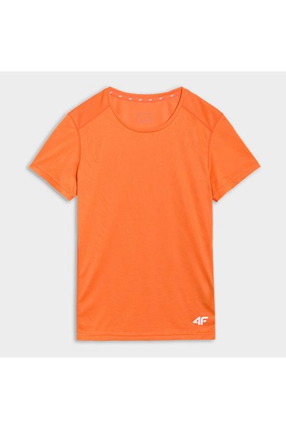 4F Tricou de alergare 4FDry pentru femei, portocaliu, mărimea M