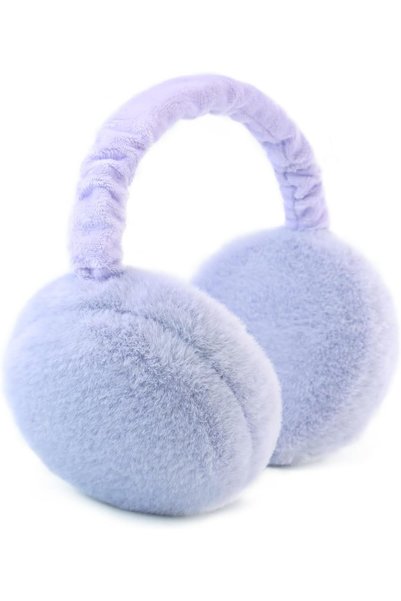 Generic Earmuffs Women Winter Black Ear Muffs Foldable Fluffy White Ear Warme...