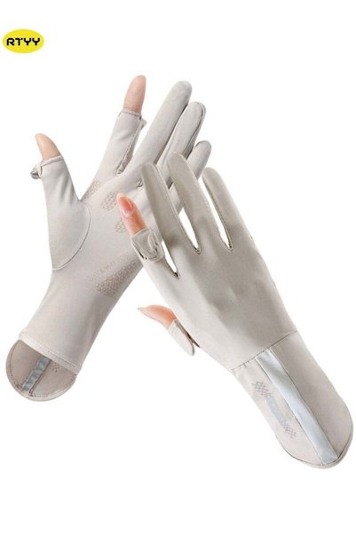 RTYY Women's gloves, driving gloves, non-slip sun protection summer UV protec...