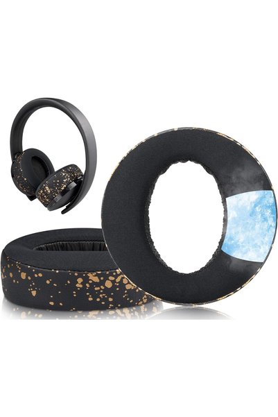 Generic Cooling-Gel Ear Pads Cushions for Sony New Gold Wireless Playstation ...