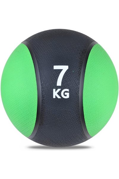 Generic كرات طبية للياقة البدنية، كرة مطاطية صلبة مضادة للانزلاق ومقاومة للسق...
