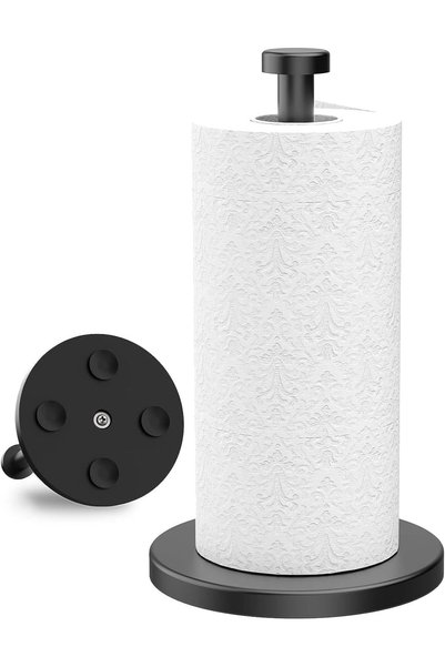 Generic Paper Towel Holder Countertop, Standing Paper Towel Roll Holder for K...