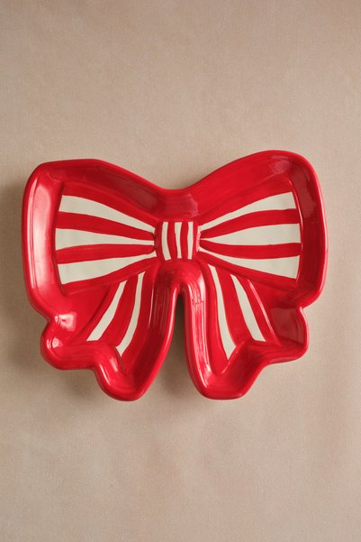 Karaca New Year Ribbon Sunum Tabağı 25 cm