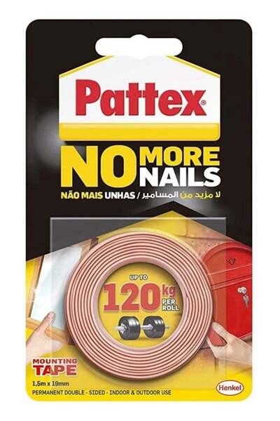 Pattex Double Sided Tape For Reliable Instant Bonding, Multipurpose Adhesive ...