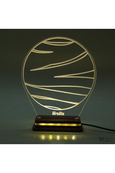 Generic Brand Φωτιστικό LED "Πλανήτης Αφροδίτη" W00900 Λευκό