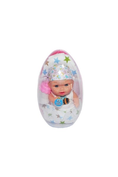OEM Музикална бебешка кукла, с лунички