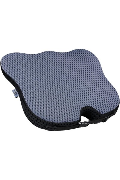 Generic Wedge Seat Cushion for Driving Broaden Vision by Raised Back- Soft De...