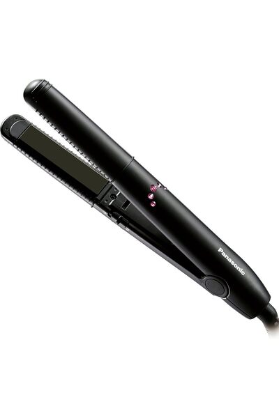 PANASONIC مكواة الشعر السيراميكية EH-HV11، أداة تصفيف مدمجة للاستخدام أثناء ا...