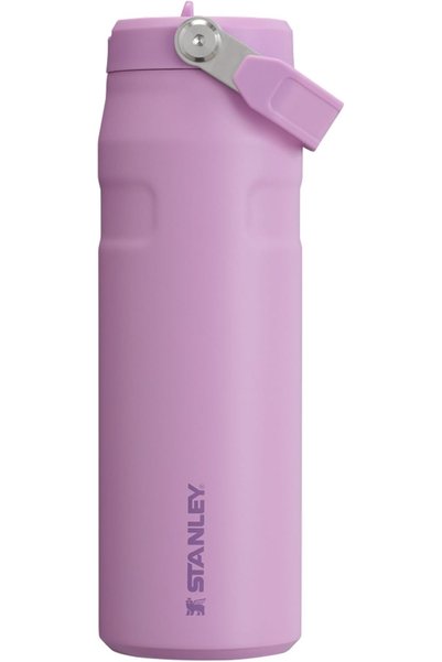 Generic زجاجة ماء رياضية Flip Straw 2.0 مع شفاطة 0.7 لتر - بقاء البرودة لمدة ...