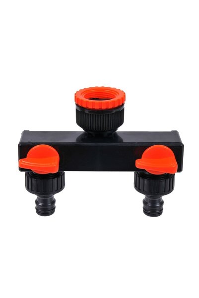 OEM Conector Dublu pentru Robinet și Furtun 12,5 cm cu Întrerupător – Distrib...