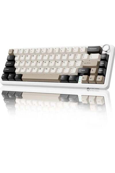 Attack Shark X66 Wireless Mechanical Gaming Keyboard with Knob,Tri Mode USB-C...