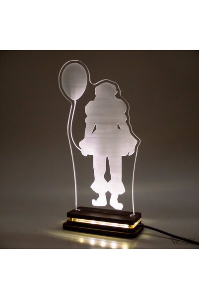 Generic Brand Φωτιστικό LED "IT - Pennywise" W00853 Λευκό