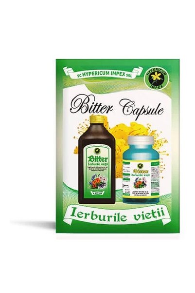 HYPERICUM Bitter Ierburile Vietii Hypericum, supliment alimentar cu 21 de pla...