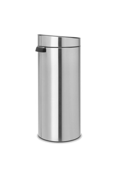 Generic 115462 Touch Bin New, 30 Litre Matt Steel Fingerprint Proof