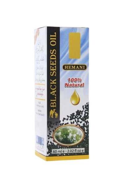 HEMANI Black Seeds Oil 60 ml | 100% Natural Kalonji Oil for Hair, Skin & Mass...