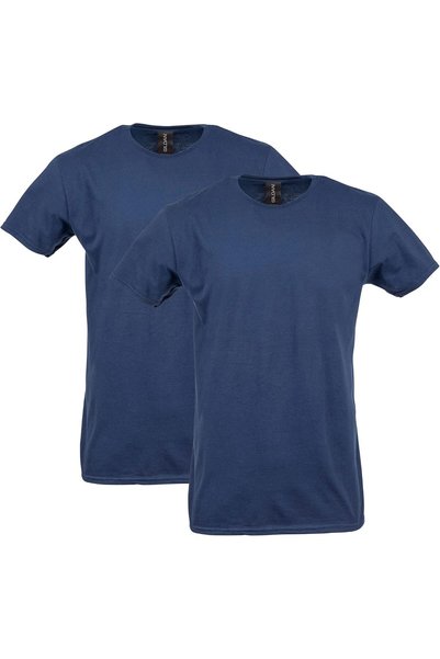 Generic mens Fitted Cotton T-Shirt, 2-Pack Shirt