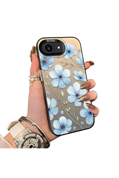 Hontinga غطاء هاتف iPhone 16e، مصنوع من السيليكون، بحواف صلبة وخلفية متينة، ب...
