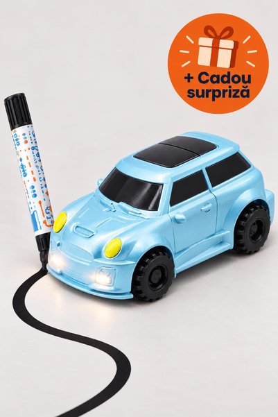 OferteTop Mașinuță Inductivă care Urmărește Linia Desenată, Senzor Optic, cu ...