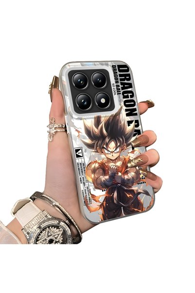 Hontinga Mi 14T Pro 5G Compatible Silicone Hard-Edge Back Case with Dragon Ba...