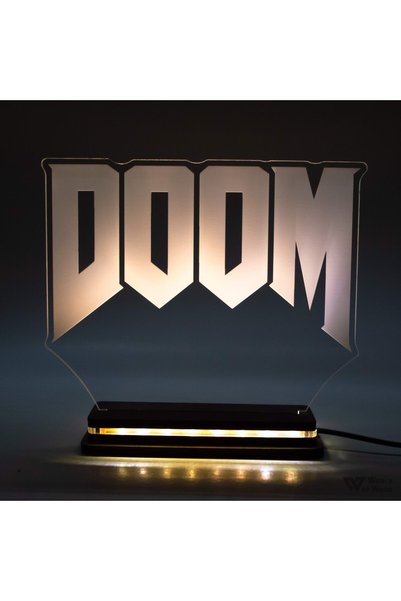 Generic Brand Φωτιστικό LED "DOOM" W00993 Πολύχρωμο