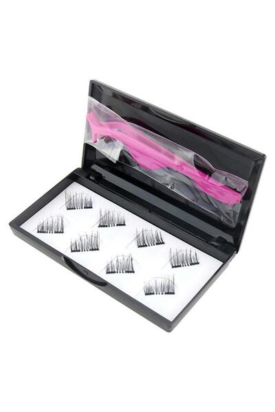 Generic 8 Piece Magnetic Lashes with Tweezers Set