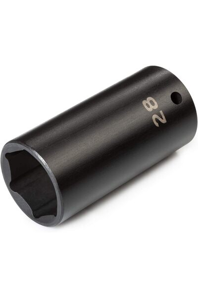 Generic 1/2 Inch Drive x 28 mm Deep 6-Point Impact Socket | SID23128