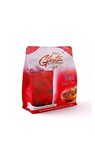 Gluta Lipo Gold Series Red Iced Tea – Detox & Weight Management with Moringa ...