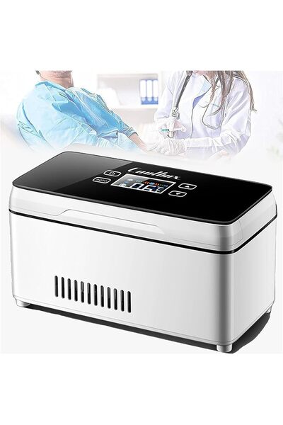 Generic حافظة ذكية لتبريد الأنسولين، ثلاجة صغيرة محمولة للأدوية تعمل بمنفذ US...