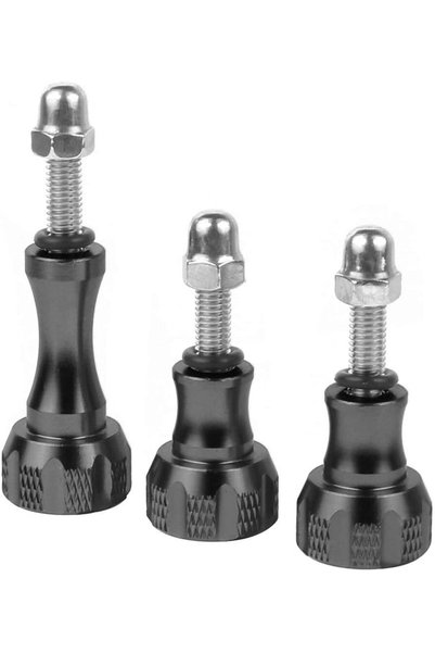 Generic 3pcs Long Aluminum Alloy Thumbscrew for Gopro Hero 13 12 11 10 9 8 7 ...