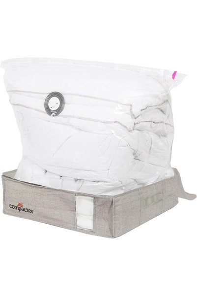 Generic Space Saving Semi Rigid Under Bed Vacuum Storage Box, Size Large, 145...