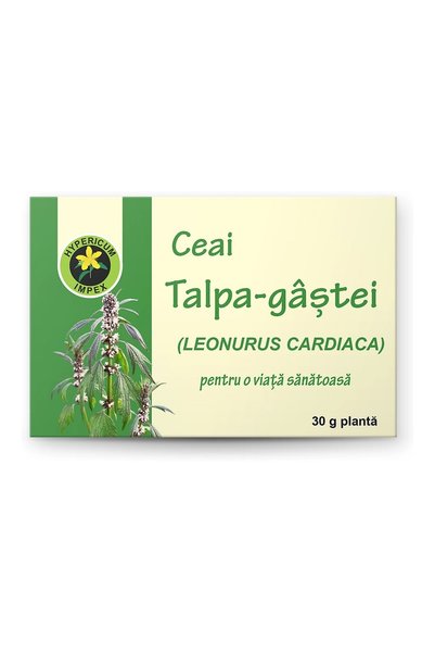 HYPERICUM Ceai Talpa Gastei Hypericum, supliment alimentar din talpa-gastei (...