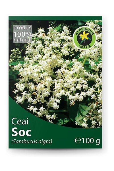 HYPERICUM Ceai Soc Hypericum, supliment alimentar din flori de soc (Sambucus ...