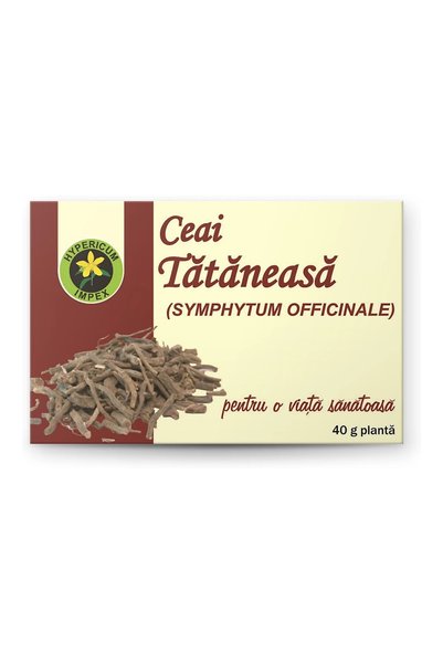 HYPERICUM Ceai Tataneasa Hypericum, radacini si rizomi (Symphytum officinale)...