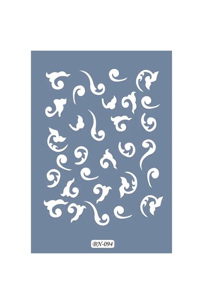 Cadence Boya Leaf Pattern BN94 25x35 BN Series Stencil