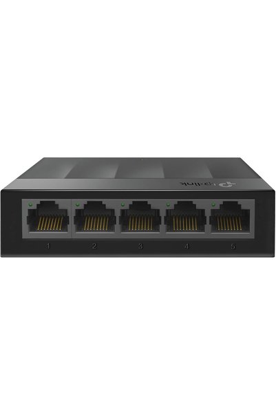 Generic LS1005G: محول شبكة مكتبي بخمسة منافذ (5 منافذ RJ45 بسرعة جيجابت مع خا...