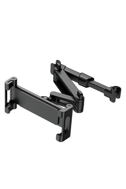Generic Brand Suport auto reglabil negru pentru tabletă și telefon, pentru sc...