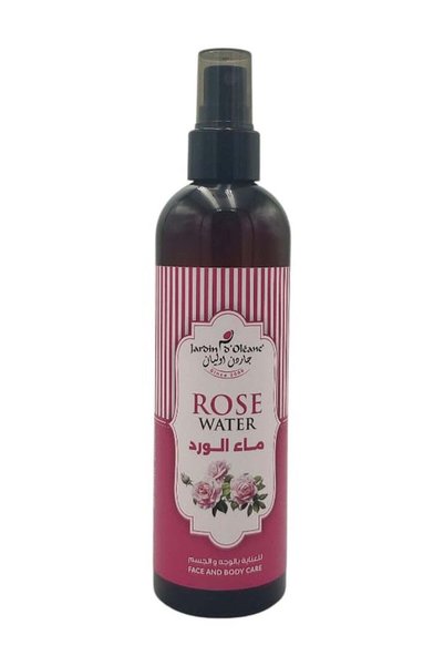 Jardin D Oleane ماء الورد للعناية بالوجه والجسم، 250 مل.