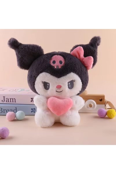 Choice 22-25cm 2026 New Sanrio Strawberry Kuromi & My Melody Plush Pillow, So...
