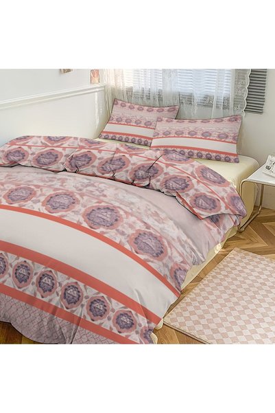 Generic Cozy Light 3Pcs Boho Bed Linen, All Weather Bedroom Bedding