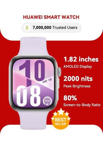 Huawei eKit HUAWEI Watch FIT4 Smart Watch, 1.82” Display, 100+ Sports modes, ...