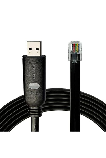 DSDST كابل تسلسلي DSD TECH SH-RJ12A من USB إلى RJ12 6P4C RS232 مع شريحة FTDI