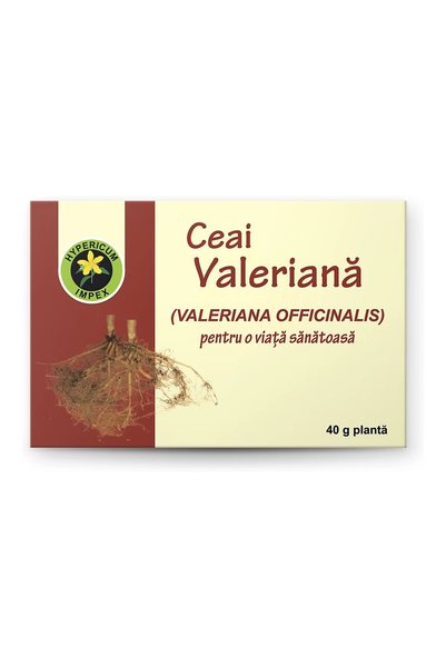 HYPERICUM Ceai Valeriana vrac Hypericum, supliment alimentar din valeriana (V...