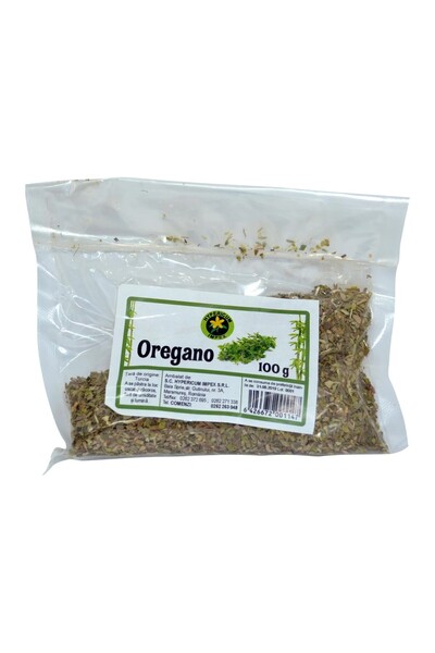 HYPERICUM Орегано Hypericum, сушено и натрошено орегано (Origanum vulgare), 1...