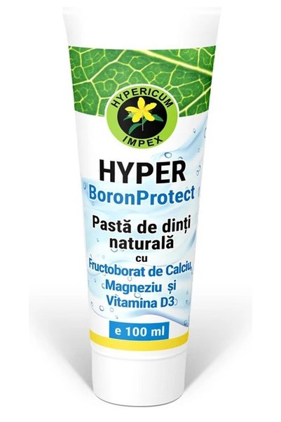 HYPERICUM Οδοντόκρεμα Hyper BoronProtect Hypericum, με φρουκτοβορικό ασβέστιο...