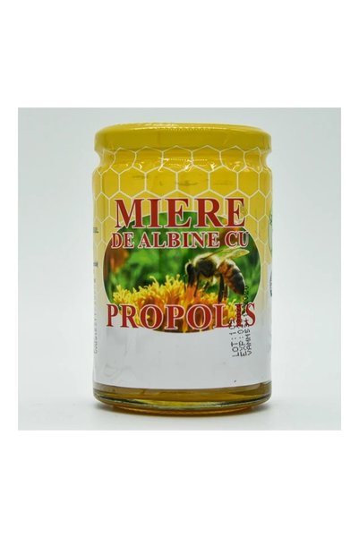 HYPERICUM Miere de albine cu propolis Hypericum, miere si propolis, 400 g