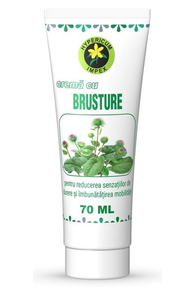 HYPERICUM Crema cu Brusture Hypericum, cu radacina de brusture si ulei de coc...