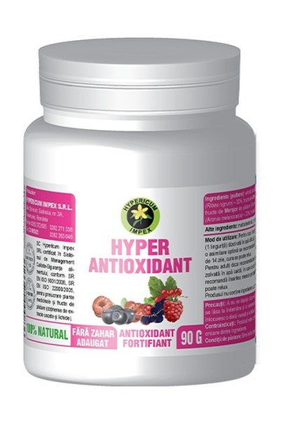 HYPERICUM Hyper Antioxidant Hypericum, food supplement made from five berries...