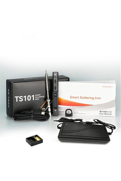 Generic محطة لحام قابلة للبرمجة TS101، طاقة 65 واط تيار مستمر و 45 واط PD، مك...